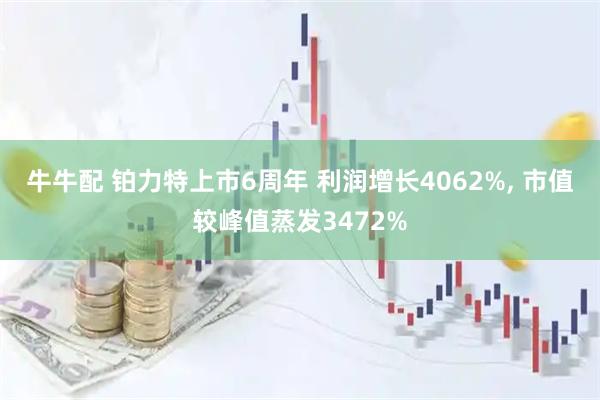 牛牛配 铂力特上市6周年 利润增长4062%, 市值较峰值蒸发3472%